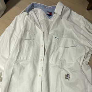 Tommy Hilfiger White Vintage Button Down